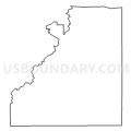 Glade School Voting District, Jones County, Mississippi (Light Gray Border)