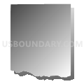 West Union Precinct, Custer County, Nebraska (Gray Gradient Fill with Shadow)