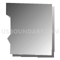 1D-5 Precinct, Lancaster County, Nebraska (Gray Gradient Fill with Shadow)