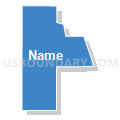 12A-1 Precinct, Lancaster County, Nebraska (Solid Fill with Shadow)