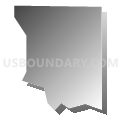 9G-1 Precinct, Lancaster County, Nebraska (Gray Gradient Fill with Shadow)