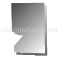5E-4 Precinct, Lancaster County, Nebraska (Gray Gradient Fill with Shadow)