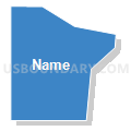 10G-1 Precinct, Lancaster County, Nebraska (Solid Fill with Shadow)