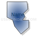 10F-11 Precinct, Lancaster County, Nebraska (Radial Fill with Shadow)