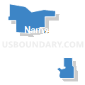 2D-3 Precinct, Lancaster County, Nebraska (Solid Fill with Shadow)