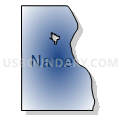 Yutan Precinct, Saunders County, Nebraska (Radial Fill with Shadow)