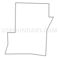 Wahoo W1 Voting District, Saunders County, Nebraska (Light Gray Border)