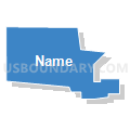 City of Seward Ward 4, Seward County, Nebraska (Solid Fill with Shadow)