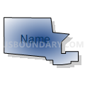 City of Seward Ward 4, Seward County, Nebraska (Radial Fill with Shadow)
