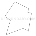 Bayonne city ward 1 voting district 1, Hudson County, New Jersey (Light Gray Border)