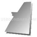PRECINCT WASHINGTON-S, Montgomery County, Ohio (Gray Gradient Fill with Shadow)