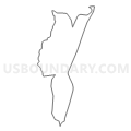 075 Voting District, Lexington County, South Carolina (Light Gray Border)