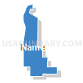 Yakima 138 Voting District, Yakima County, Washington (Solid Fill with Shadow)