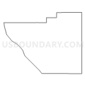 SLATER Voting District, Platte County, Wyoming (Light Gray Border)