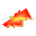 16829, Pennsylvania (Bright Blending Fill with Shadow)
