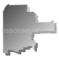 60164, Illinois (Gray Gradient Fill with Shadow)