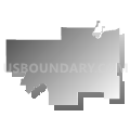 47975, Indiana (Gray Gradient Fill with Shadow)