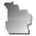 53522, Wisconsin (Gray Gradient Fill with Shadow)