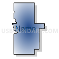 68526, Nebraska (Radial Fill with Shadow)