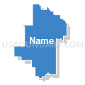 69028, Nebraska (Solid Fill with Shadow)