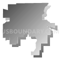 62474, Illinois (Gray Gradient Fill with Shadow)