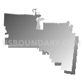33462, Florida (Gray Gradient Fill with Shadow)