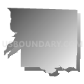 65771, Missouri (Gray Gradient Fill with Shadow)