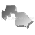 32065, Florida (Gray Gradient Fill with Shadow)