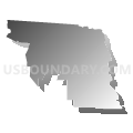 32350, Florida (Gray Gradient Fill with Shadow)