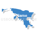 32435, Florida (Solid Fill with Shadow)