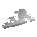 17860, Pennsylvania (Gray Gradient Fill with Shadow)