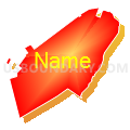 07876, New Jersey (Bright Blending Fill with Shadow)