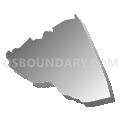 23180, Virginia (Gray Gradient Fill with Shadow)