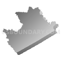 23897, Virginia (Gray Gradient Fill with Shadow)