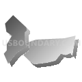 22807, Virginia (Gray Gradient Fill with Shadow)