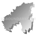 23944, Virginia (Gray Gradient Fill with Shadow)