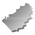 22433, Virginia (Gray Gradient Fill with Shadow)