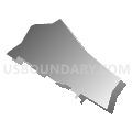 90240, California (Gray Gradient Fill with Shadow)
