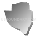 76201, Texas (Gray Gradient Fill with Shadow)
