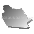 76639, Texas (Gray Gradient Fill with Shadow)