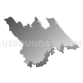 93960, California (Gray Gradient Fill with Shadow)