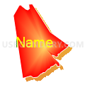 01537, Massachusetts (Bright Blending Fill with Shadow)